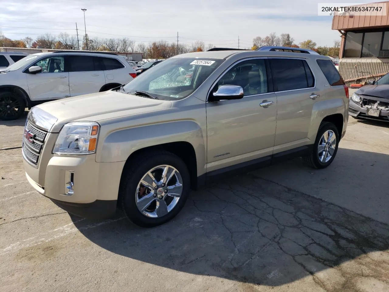 2014 GMC Terrain Slt VIN: 2GKALTEK8E6347747 Lot: 78257564