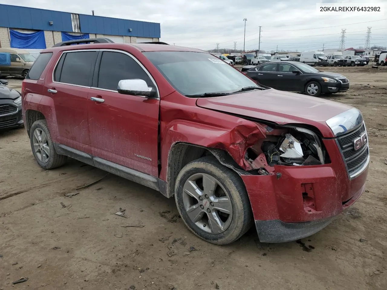 2015 GMC Terrain Sle VIN: 2GKALREKXF6432982 Lot: 42618364