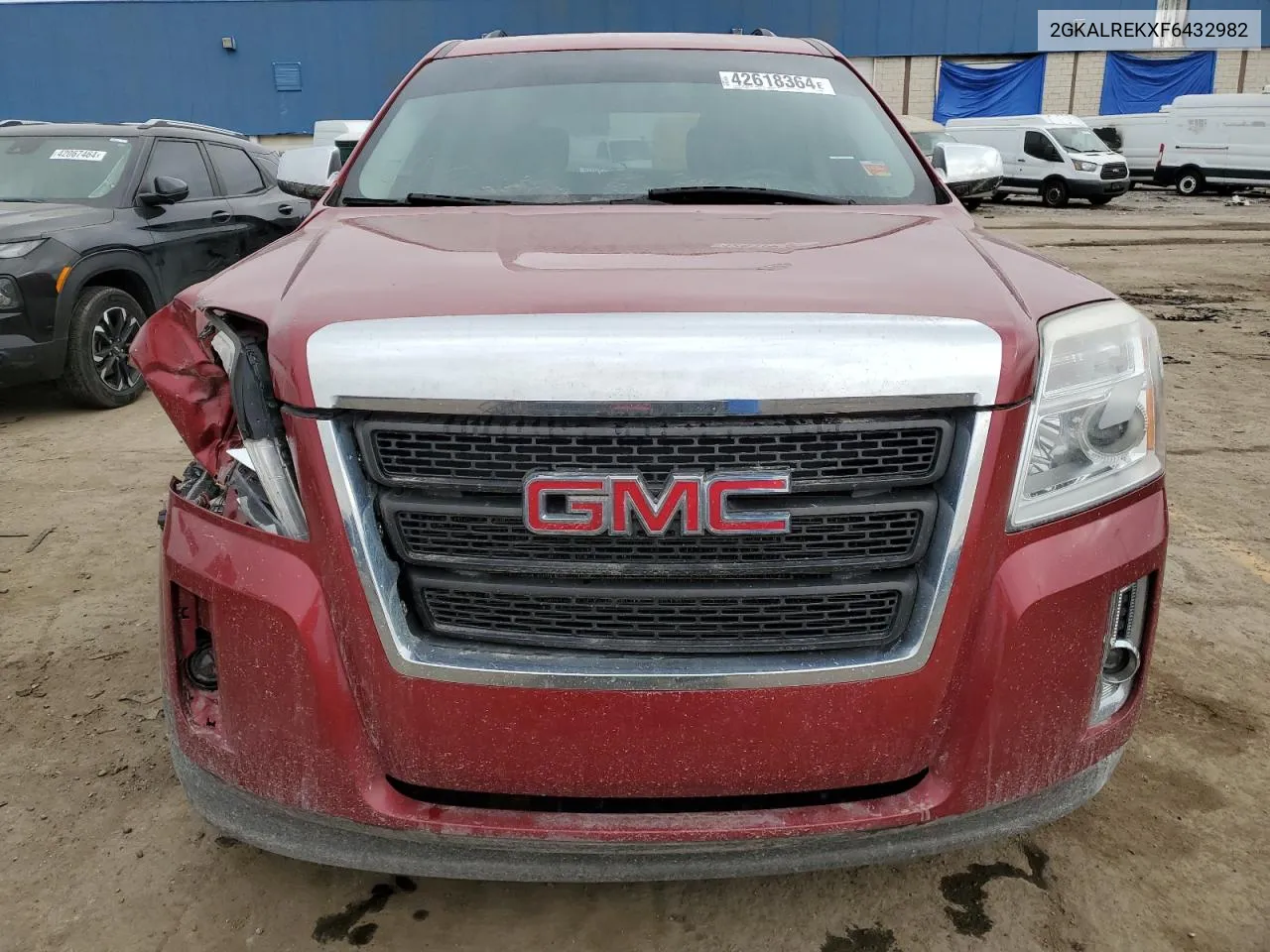 2015 GMC Terrain Sle VIN: 2GKALREKXF6432982 Lot: 42618364