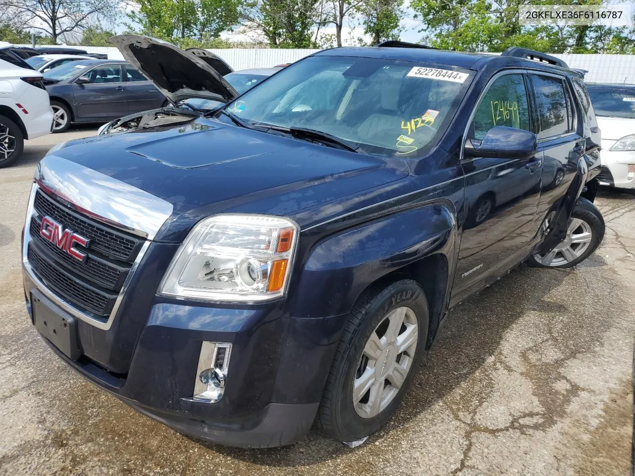 2015 GMC Terrain Slt VIN: 2GKFLXE36F6116787 Lot: 52278444