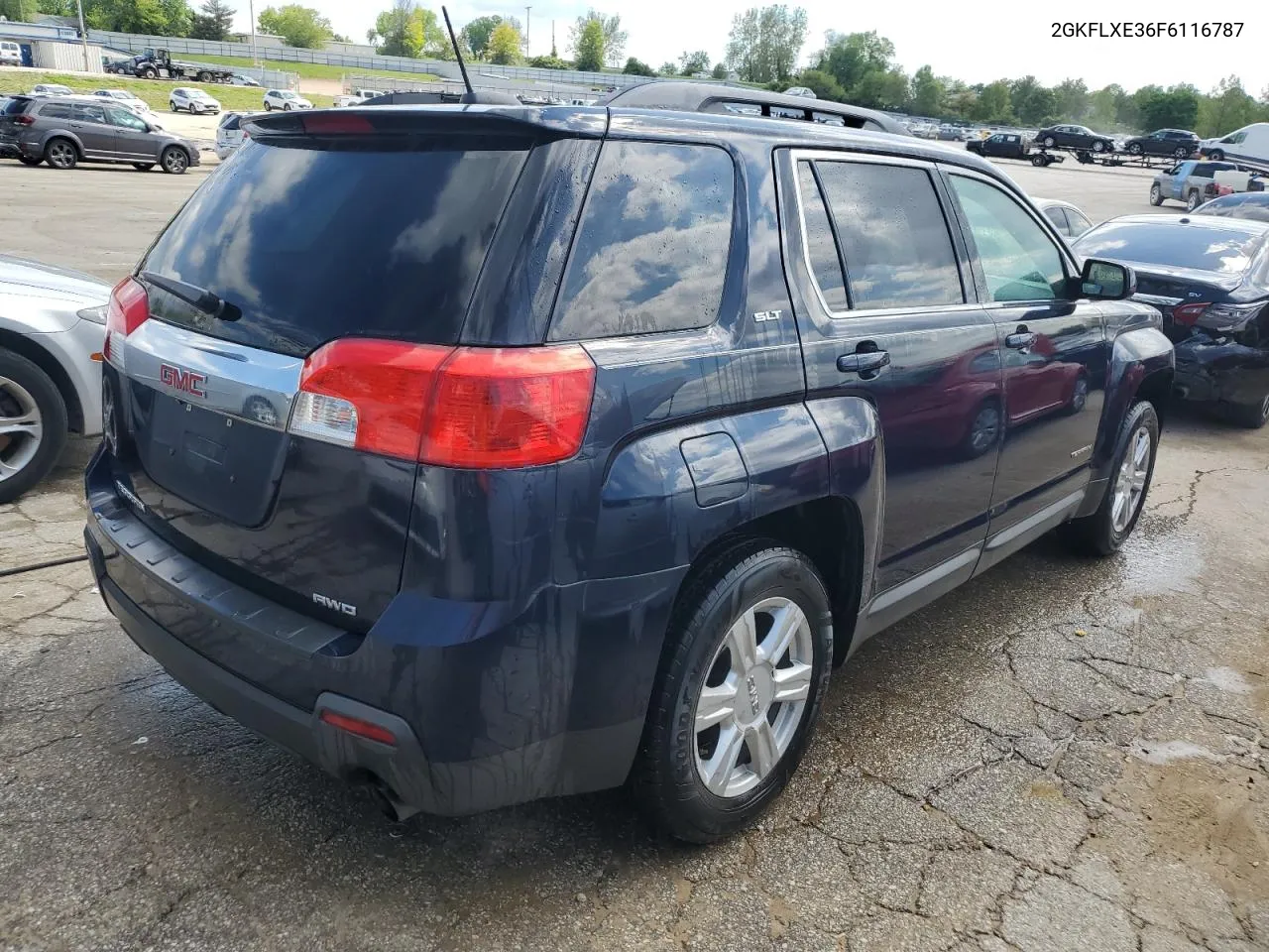 2015 GMC Terrain Slt VIN: 2GKFLXE36F6116787 Lot: 52278444