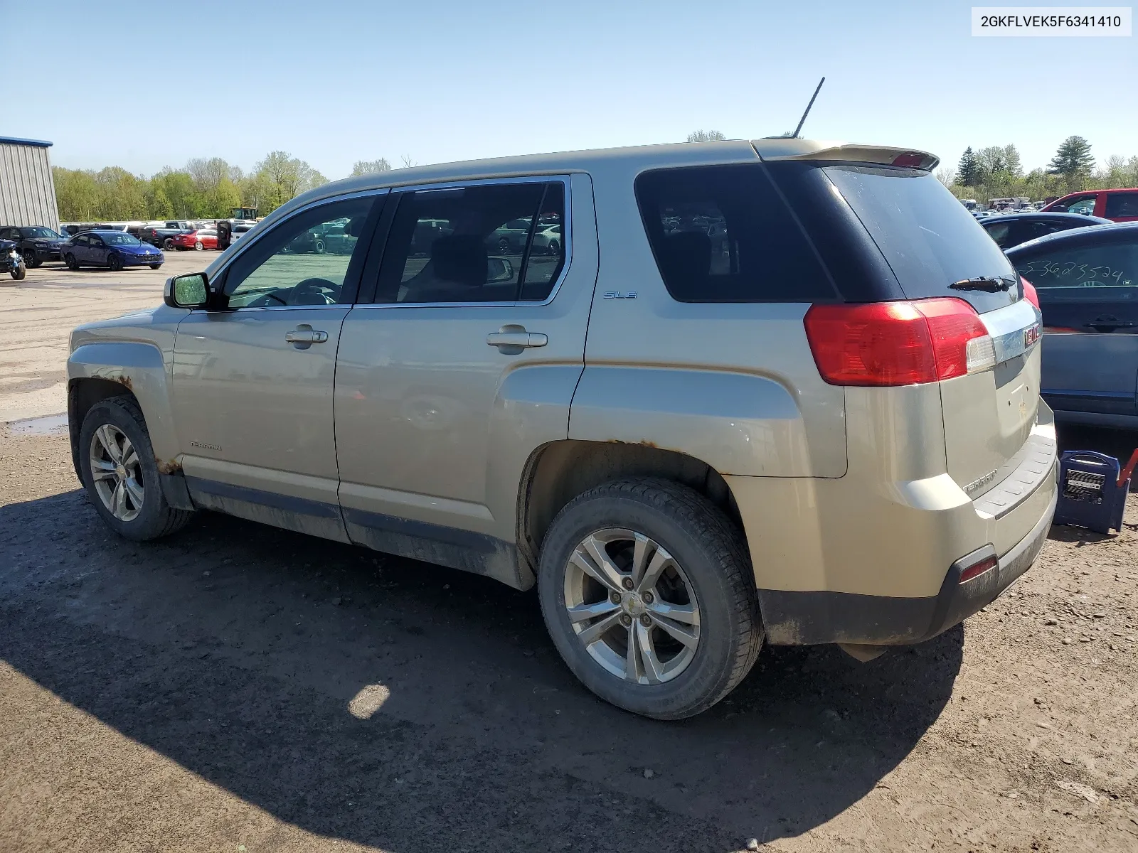 2015 GMC Terrain Sle VIN: 2GKFLVEK5F6341410 Lot: 54075104