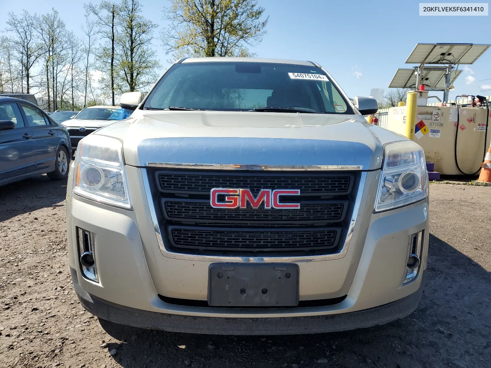 2015 GMC Terrain Sle VIN: 2GKFLVEK5F6341410 Lot: 54075104