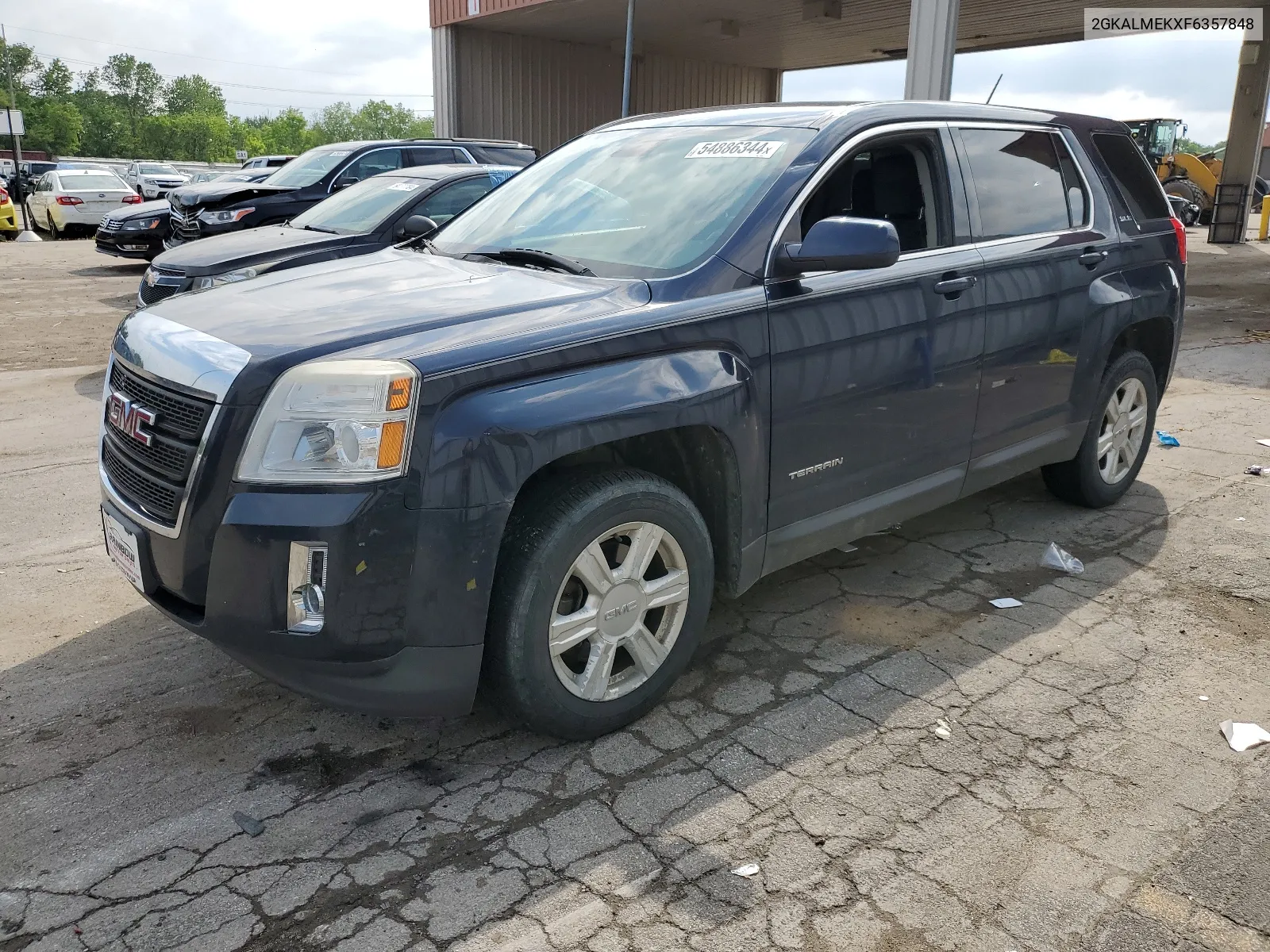 2GKALMEKXF6357848 2015 GMC Terrain Sle