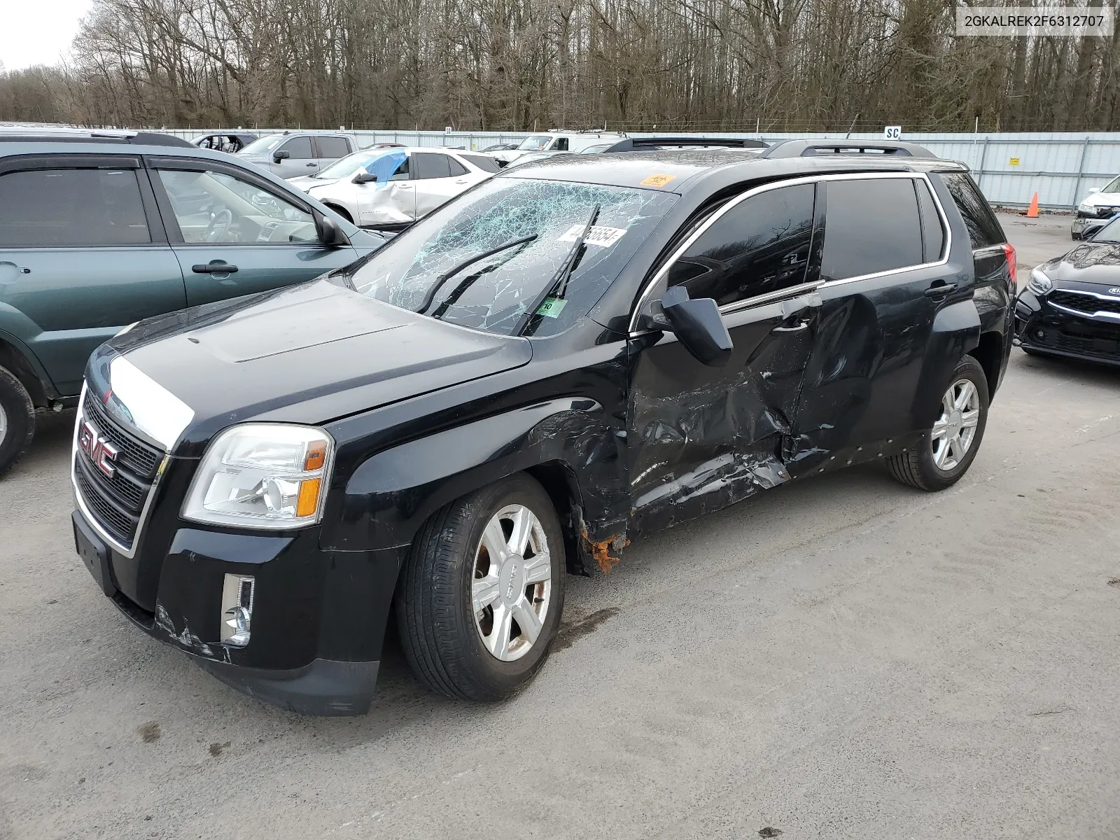 2GKALREK2F6312707 2015 GMC Terrain Sle