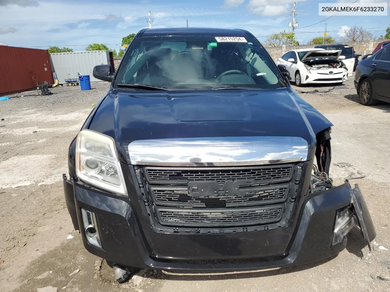 2015 GMC Terrain Sle VIN: 2GKALMEK6F6233270 Lot: 58215254