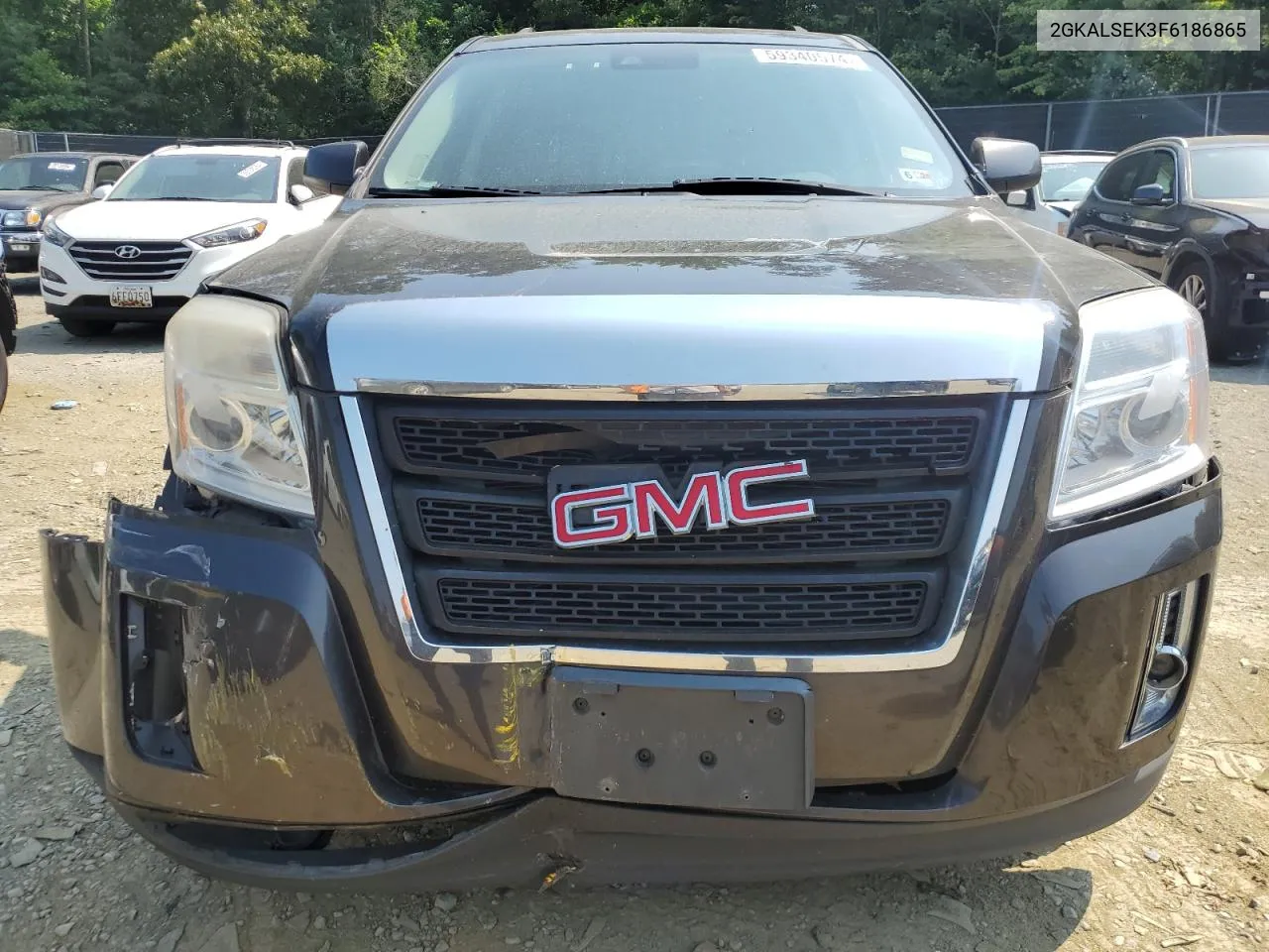 2015 GMC Terrain Slt VIN: 2GKALSEK3F6186865 Lot: 59340574