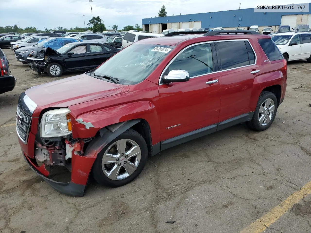 2GKALREK1F6151797 2015 GMC Terrain Sle