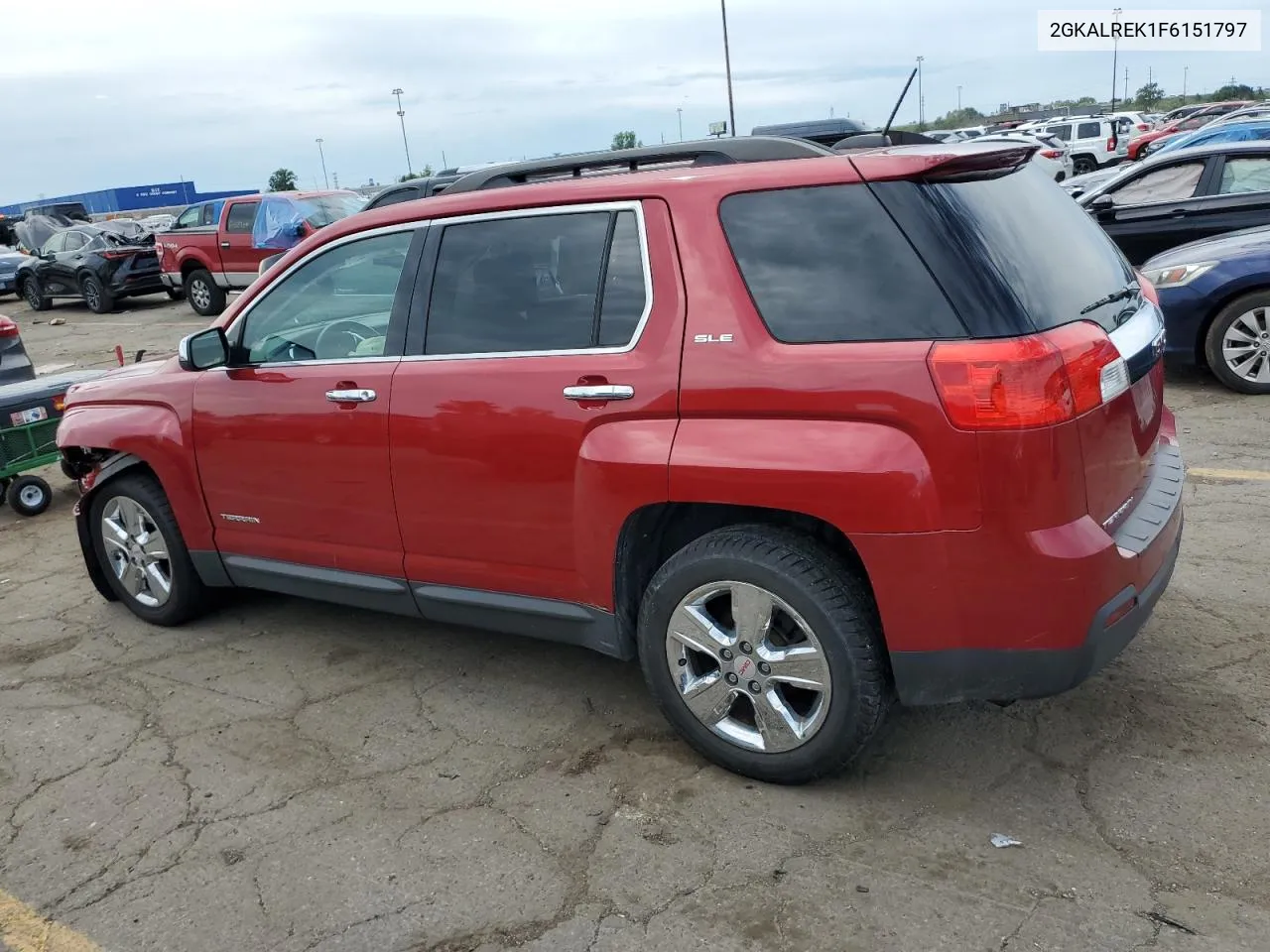 2015 GMC Terrain Sle VIN: 2GKALREK1F6151797 Lot: 61303014