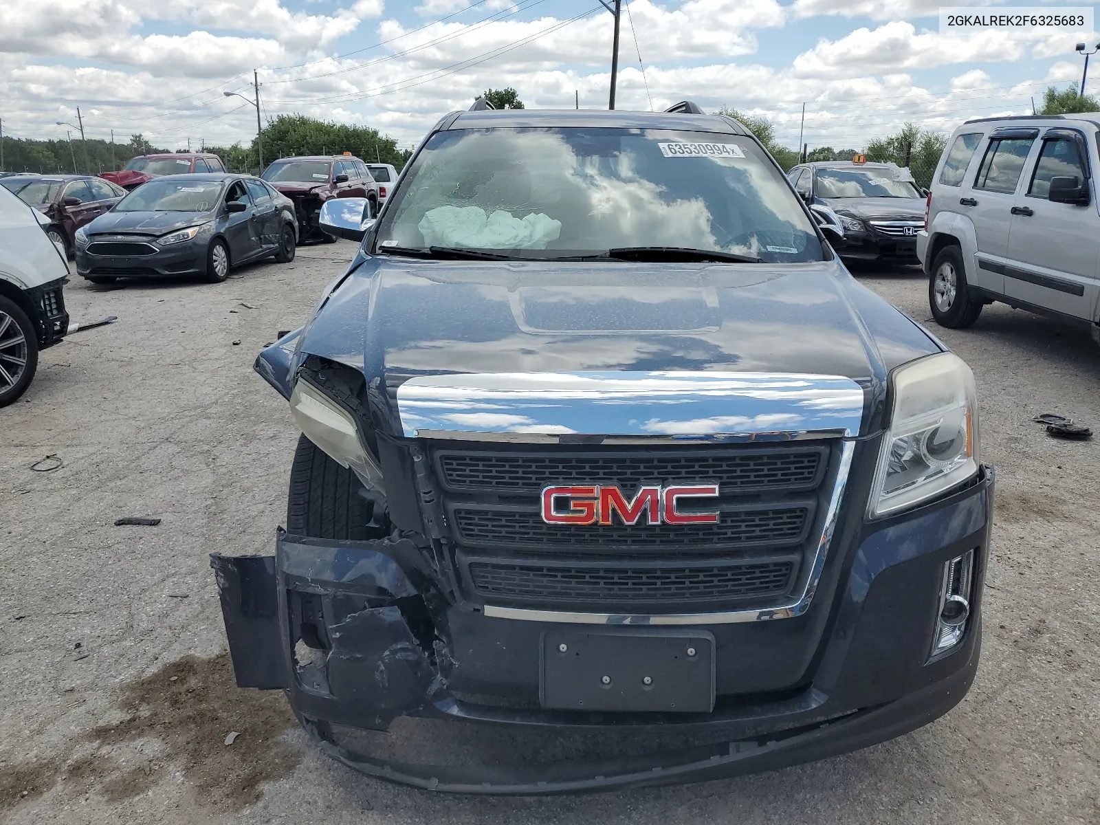 2015 GMC Terrain Sle VIN: 2GKALREK2F6325683 Lot: 63530994