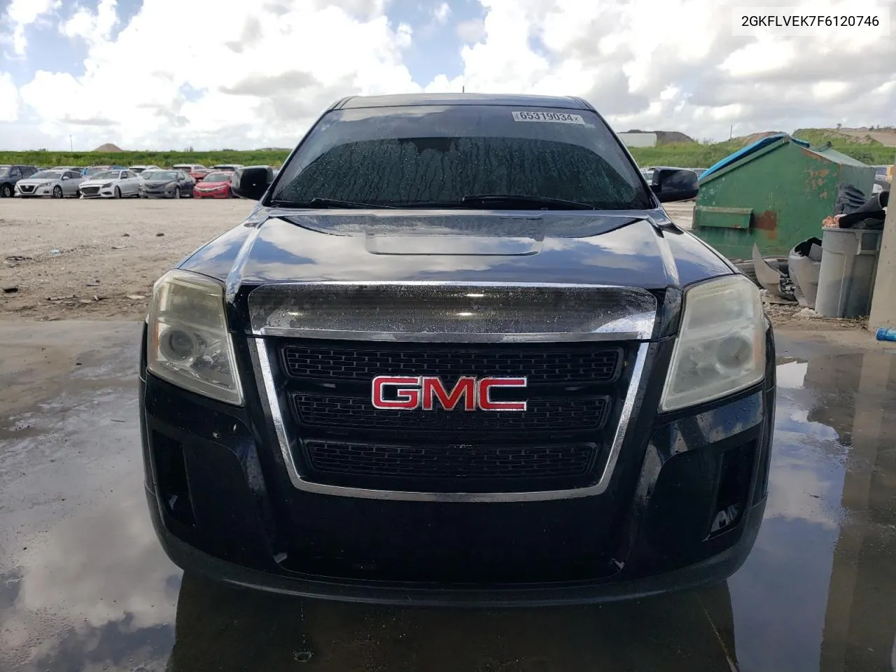 2015 GMC Terrain Sle VIN: 2GKFLVEK7F6120746 Lot: 65319034