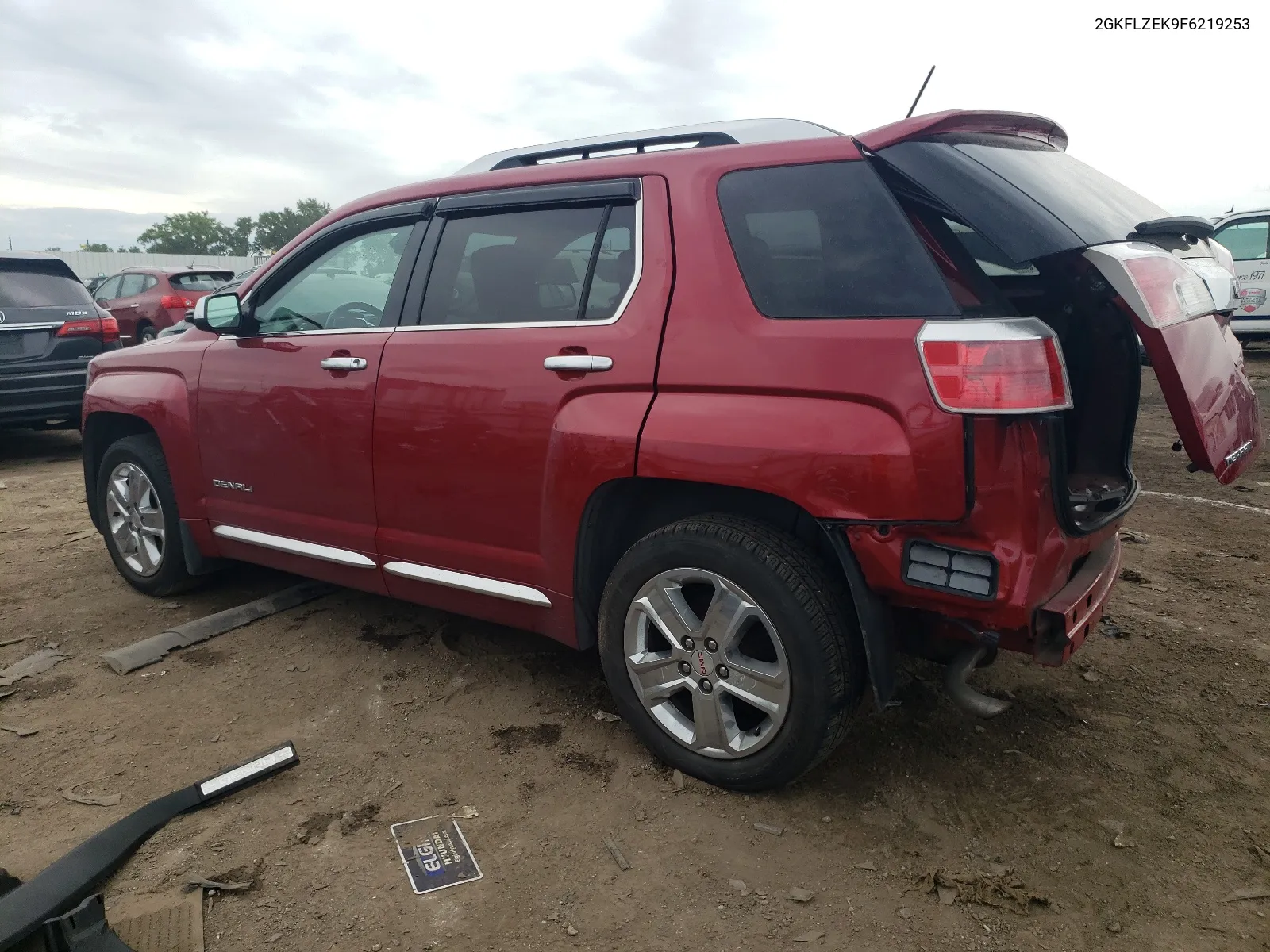 2GKFLZEK9F6219253 2015 GMC Terrain Denali