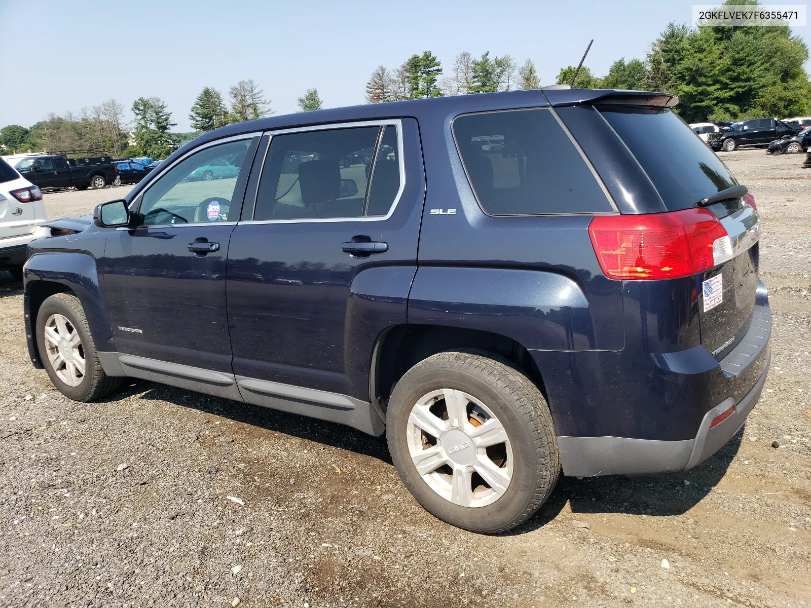 2GKFLVEK7F6355471 2015 GMC Terrain Sle