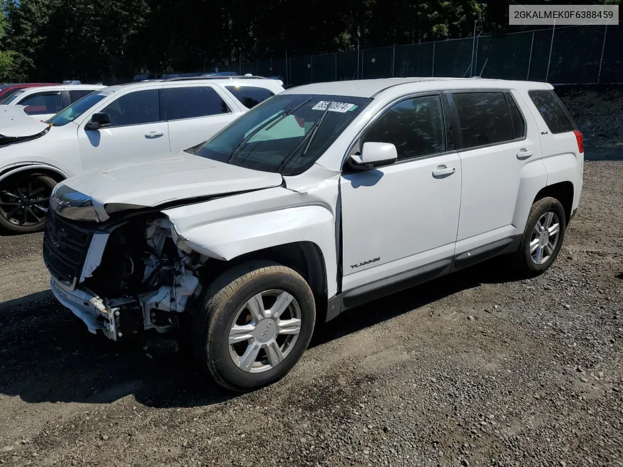 2015 GMC Terrain Sle VIN: 2GKALMEK0F6388459 Lot: 65940974