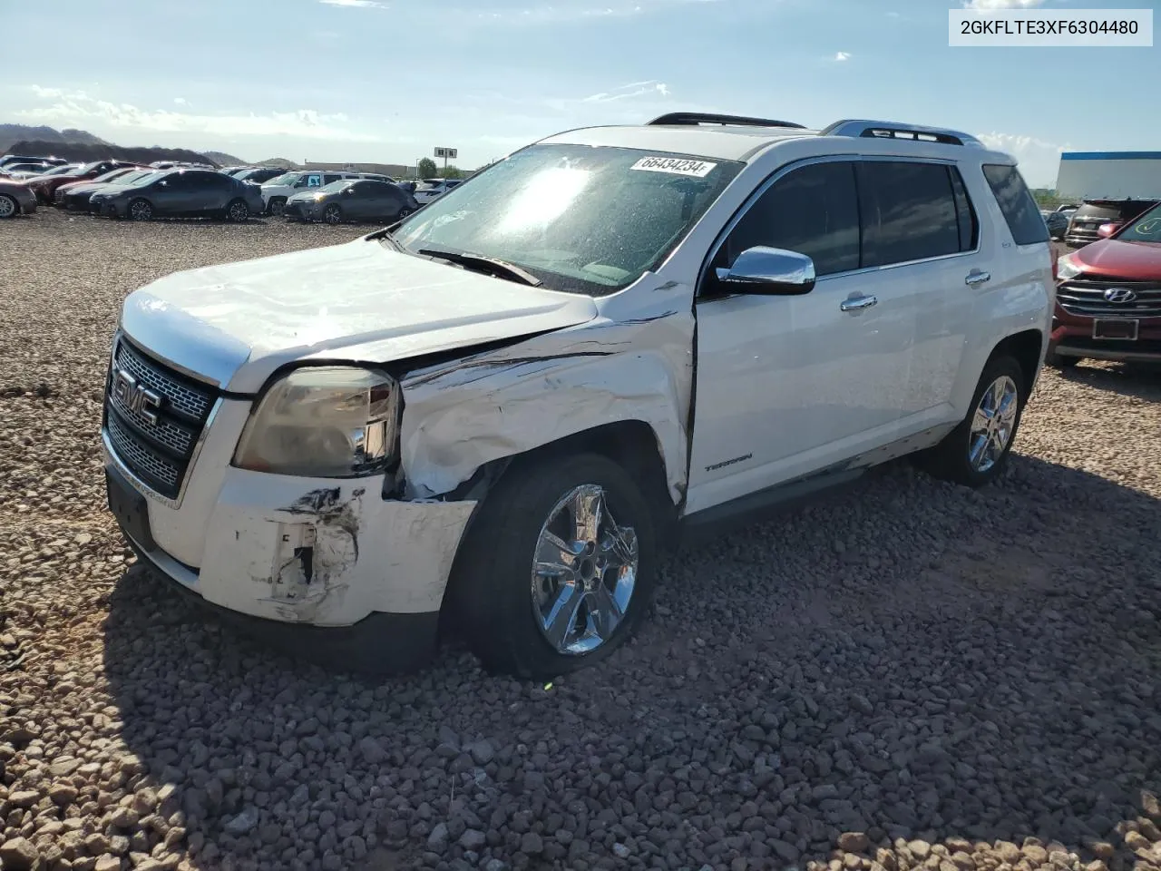 2015 GMC Terrain Slt VIN: 2GKFLTE3XF6304480 Lot: 66434234