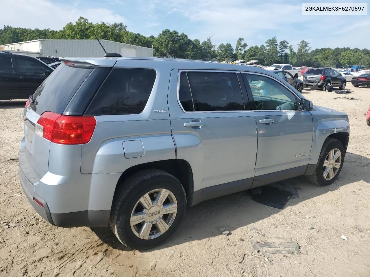 2015 GMC Terrain Sle VIN: 2GKALMEK3F6270597 Lot: 67236084