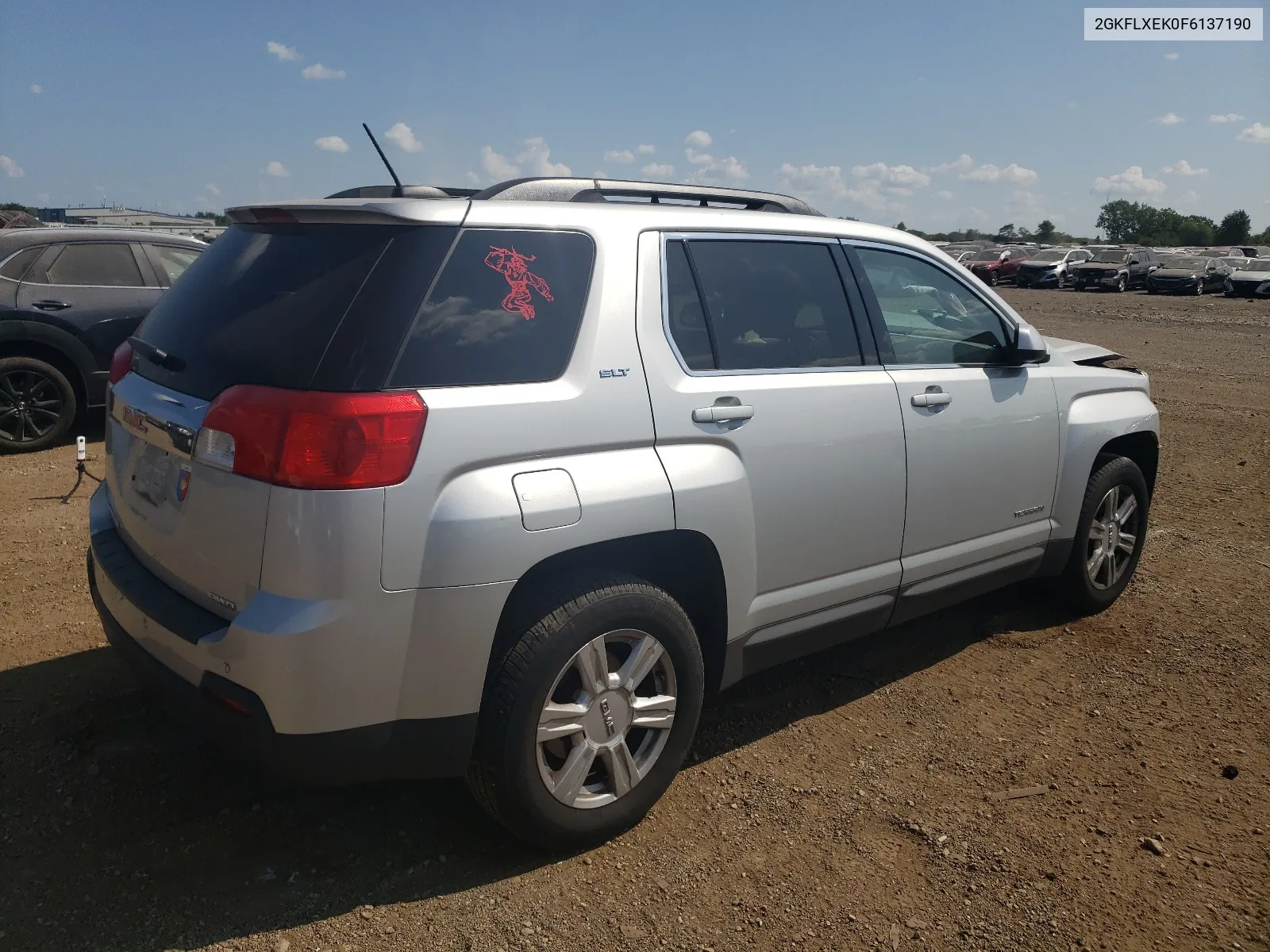 2GKFLXEK0F6137190 2015 GMC Terrain Slt