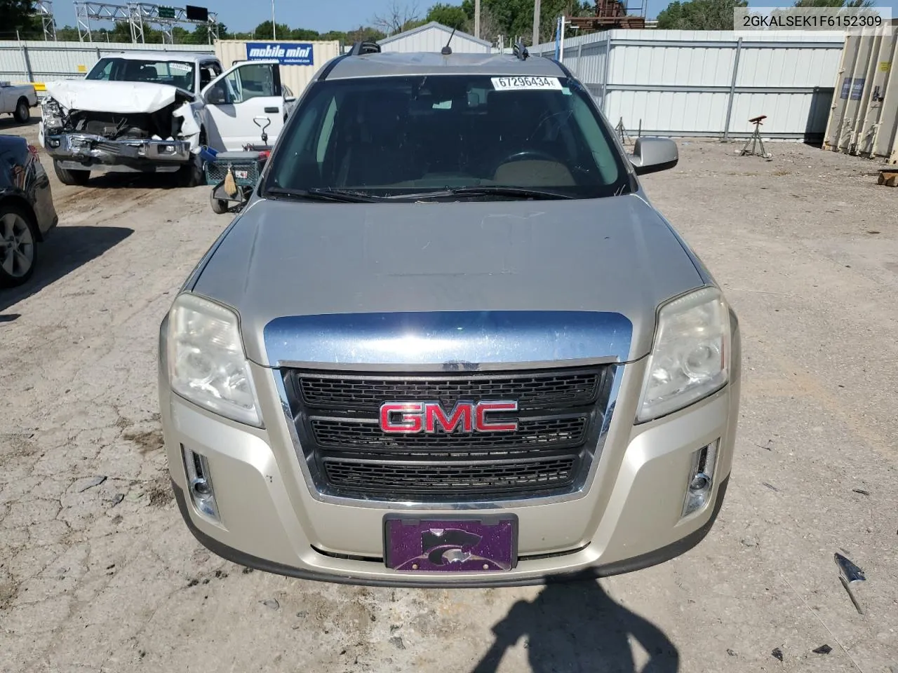 2015 GMC Terrain Slt VIN: 2GKALSEK1F6152309 Lot: 67296434