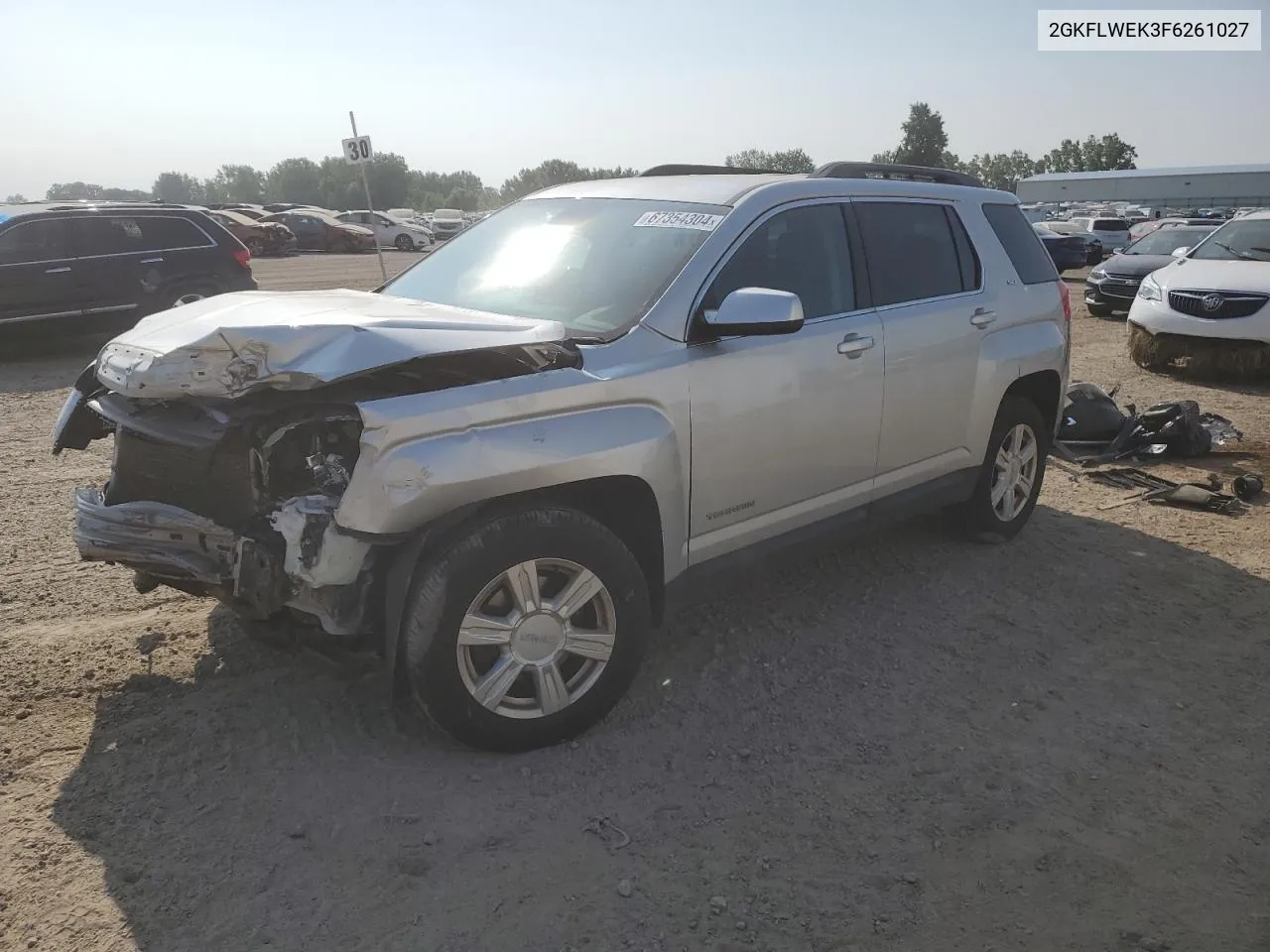 2015 GMC Terrain Sle VIN: 2GKFLWEK3F6261027 Lot: 67354304