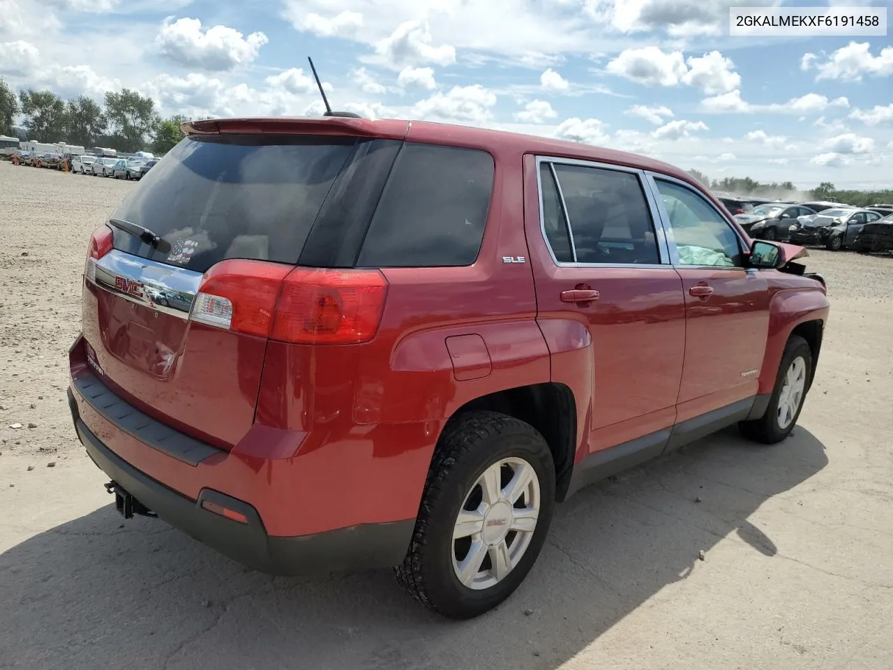 2GKALMEKXF6191458 2015 GMC Terrain Sle