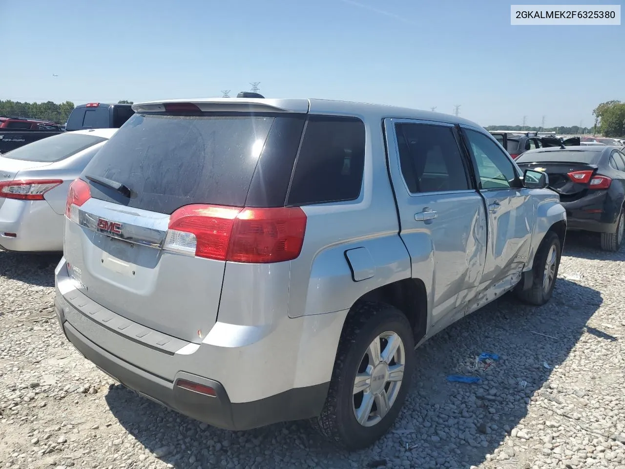 2015 GMC Terrain Sle VIN: 2GKALMEK2F6325380 Lot: 67651434