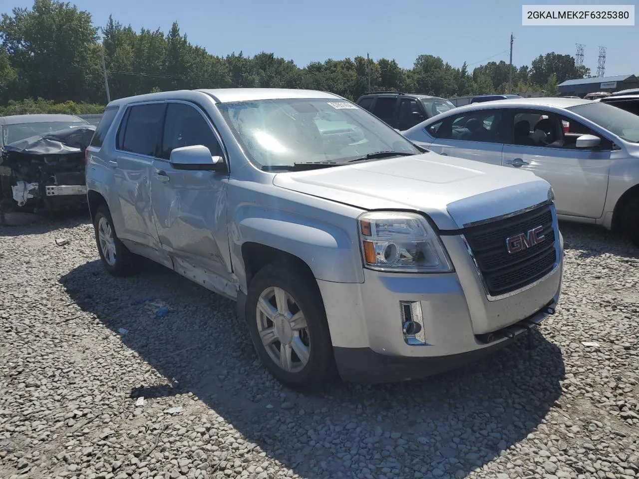 2015 GMC Terrain Sle VIN: 2GKALMEK2F6325380 Lot: 67651434