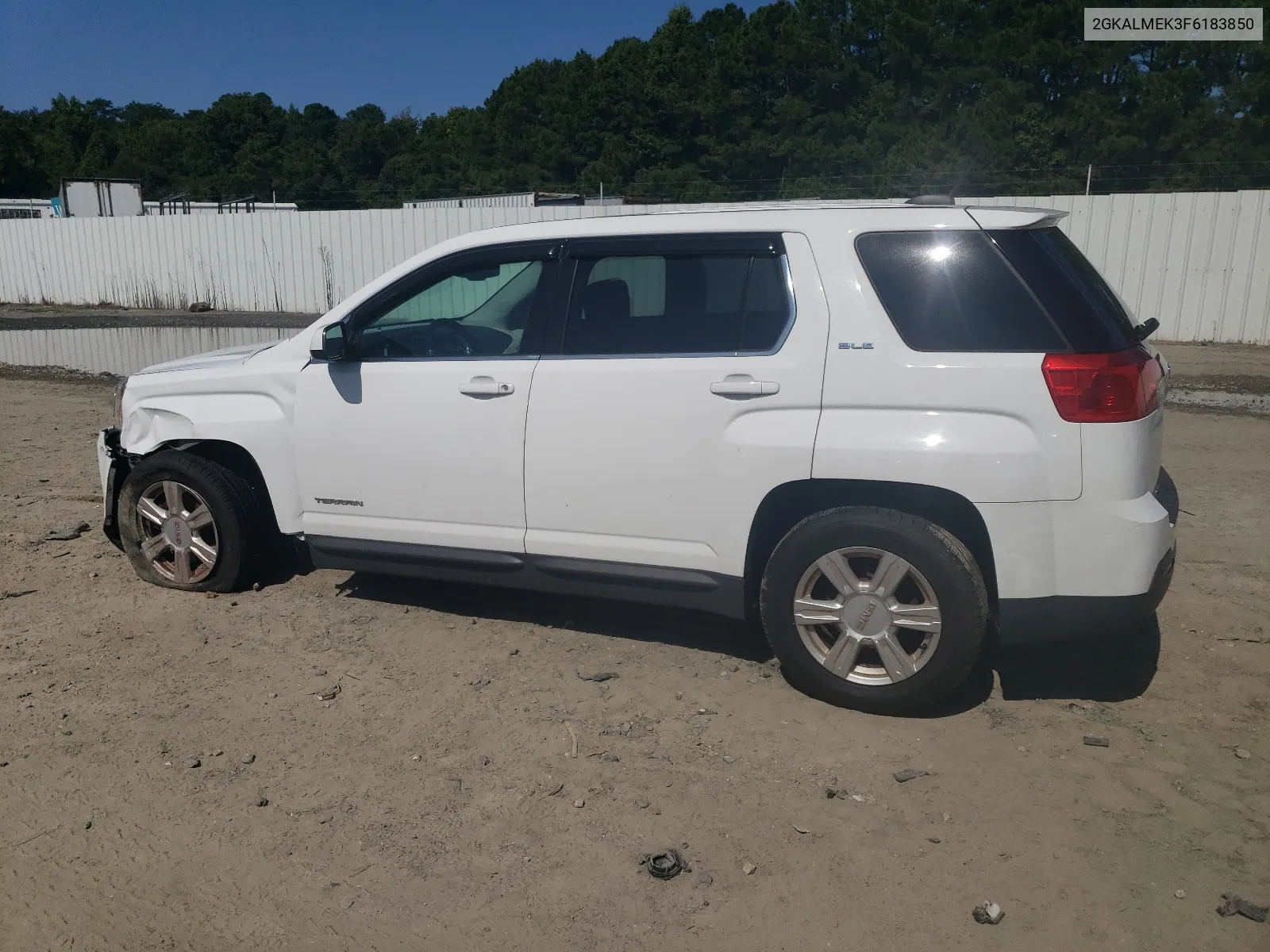 2015 GMC Terrain Sle VIN: 2GKALMEK3F6183850 Lot: 67664664