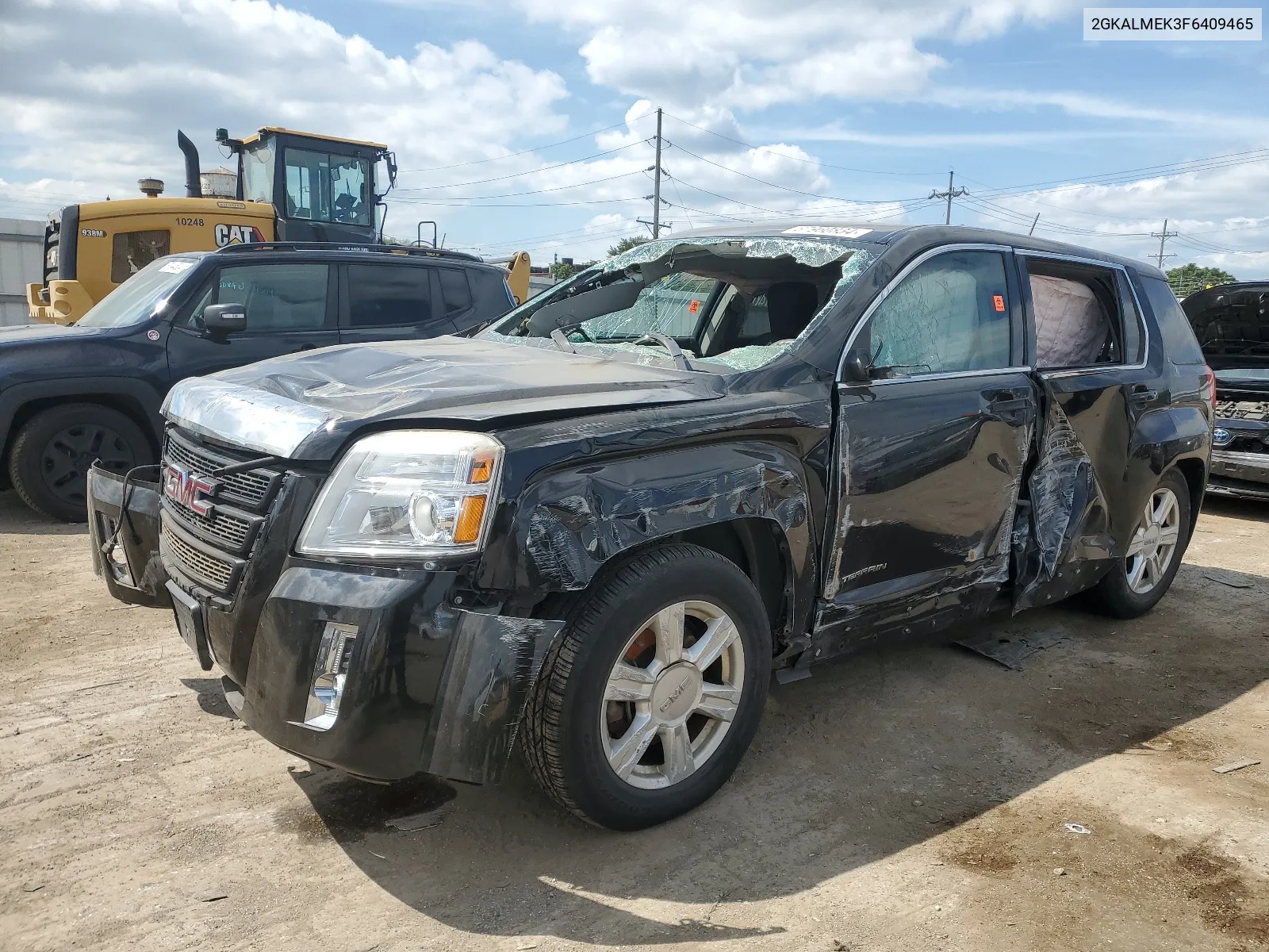 2GKALMEK3F6409465 2015 GMC Terrain Sle