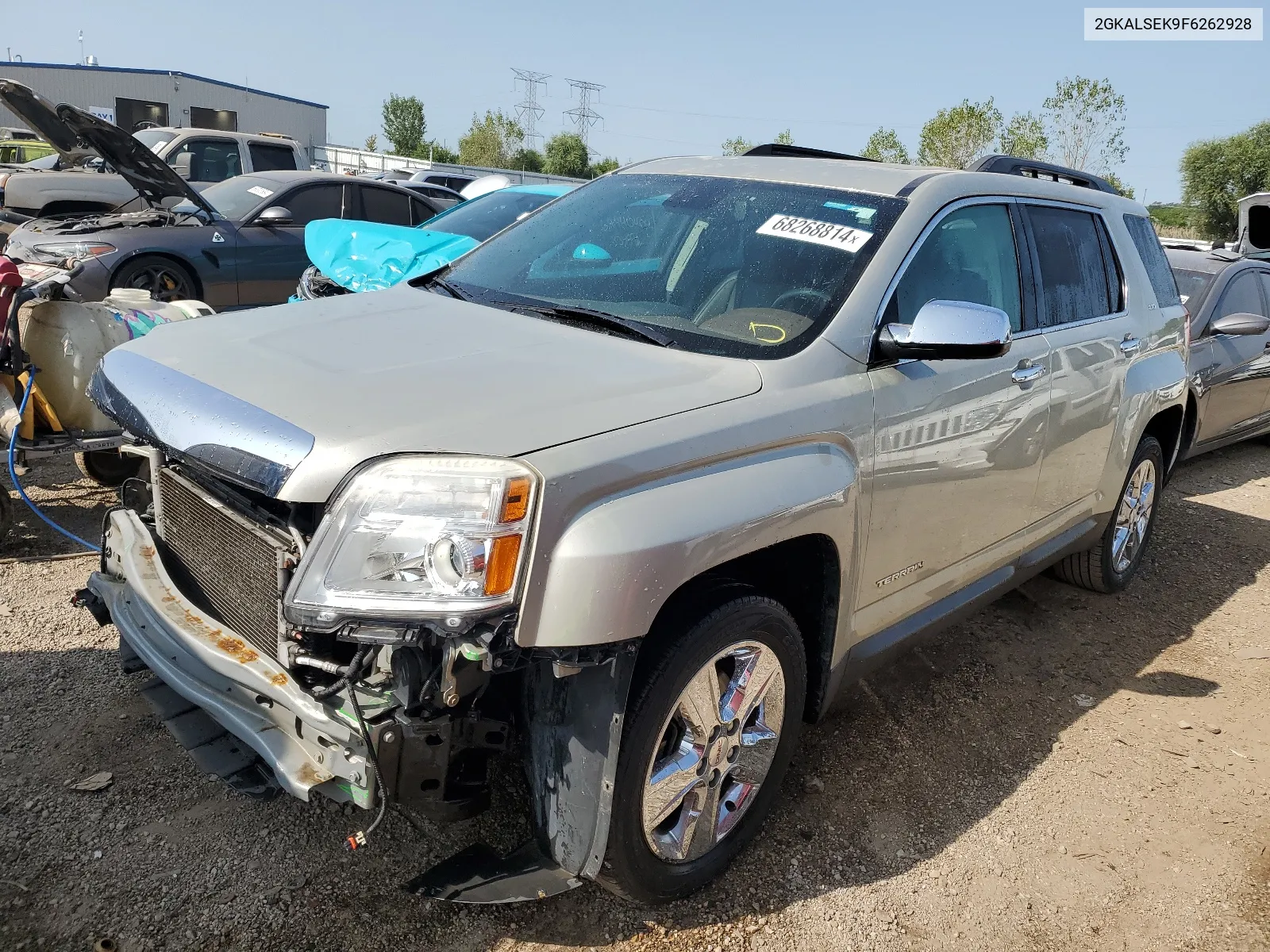 2GKALSEK9F6262928 2015 GMC Terrain Slt