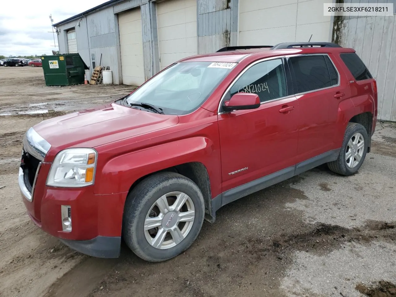 2015 GMC Terrain Slt VIN: 2GKFLSE3XF6218211 Lot: 68421024