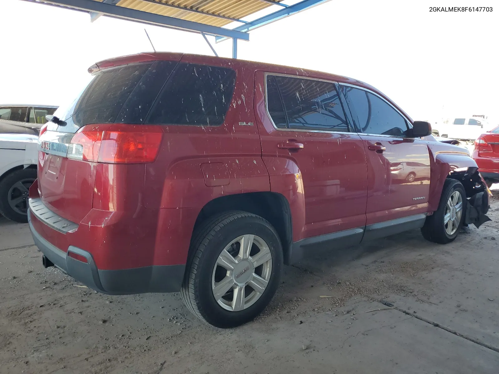 2015 GMC Terrain Sle VIN: 2GKALMEK8F6147703 Lot: 68475724