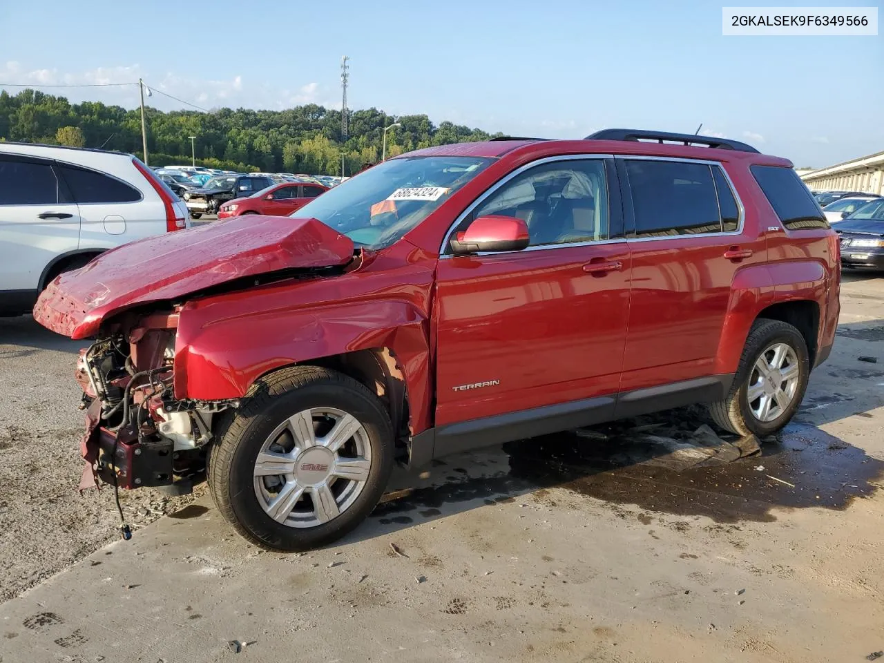 2015 GMC Terrain Slt VIN: 2GKALSEK9F6349566 Lot: 68624324