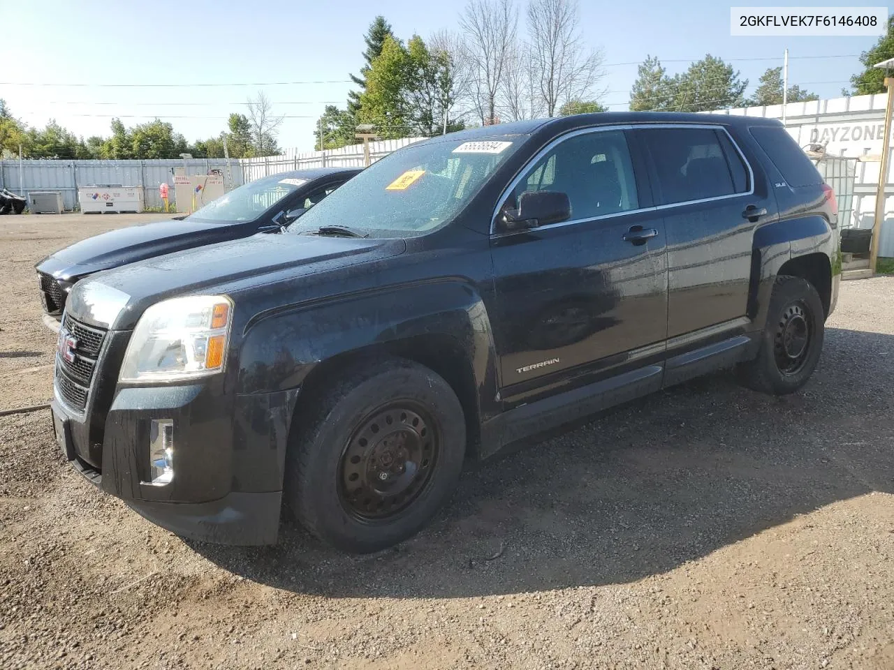 2015 GMC Terrain Sle VIN: 2GKFLVEK7F6146408 Lot: 68638694