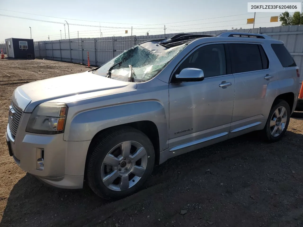 2015 GMC Terrain Denali VIN: 2GKFLZE33F6204806 Lot: 68727264