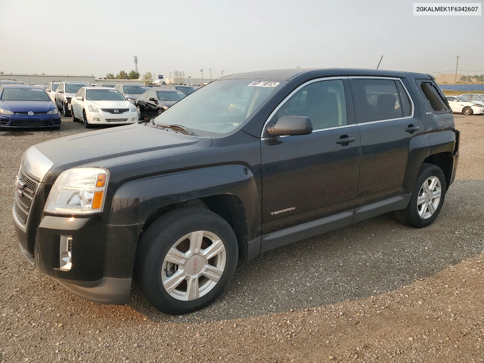 2GKALMEK1F6342607 2015 GMC Terrain Sle