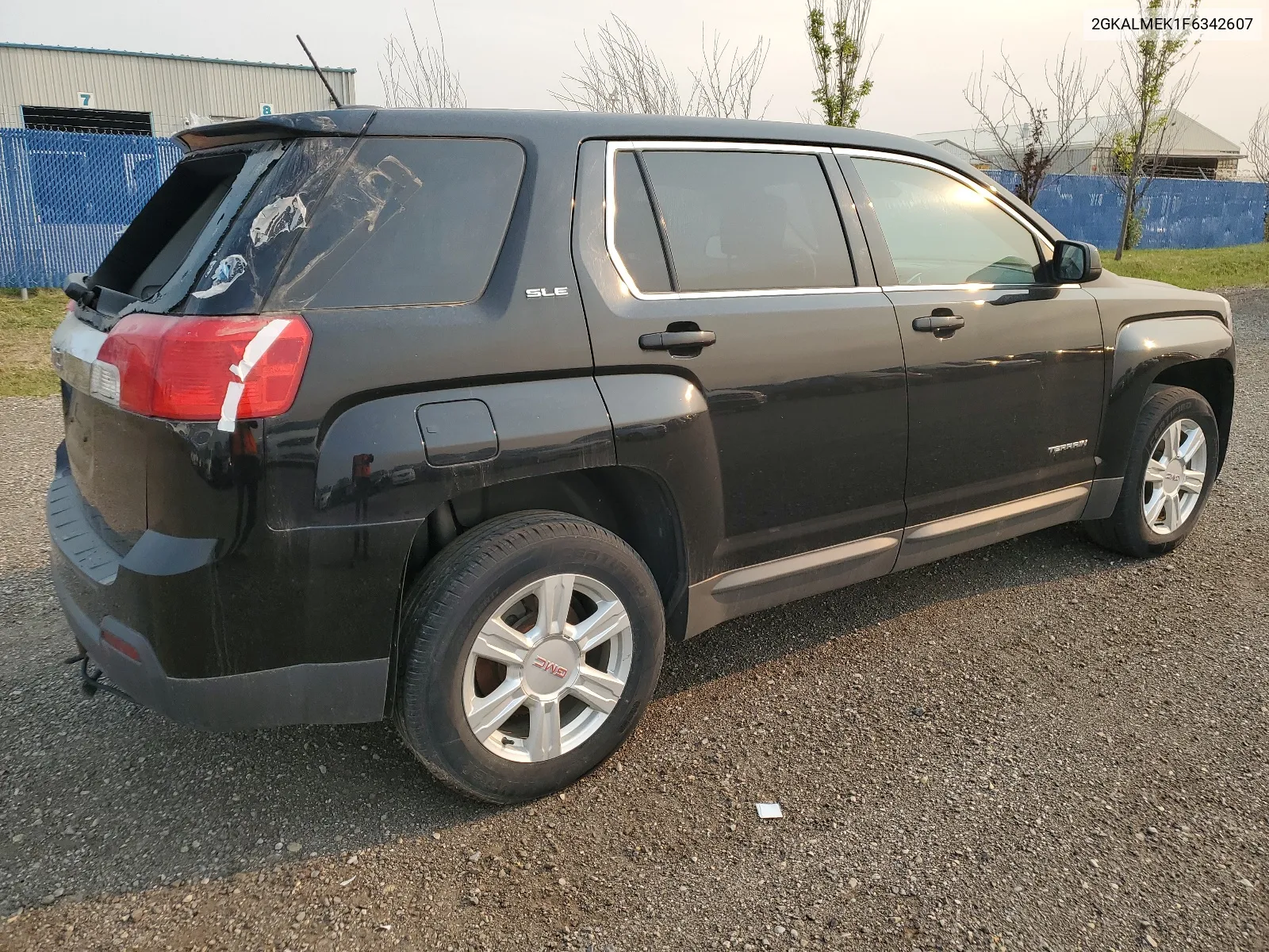 2015 GMC Terrain Sle VIN: 2GKALMEK1F6342607 Lot: 68778012