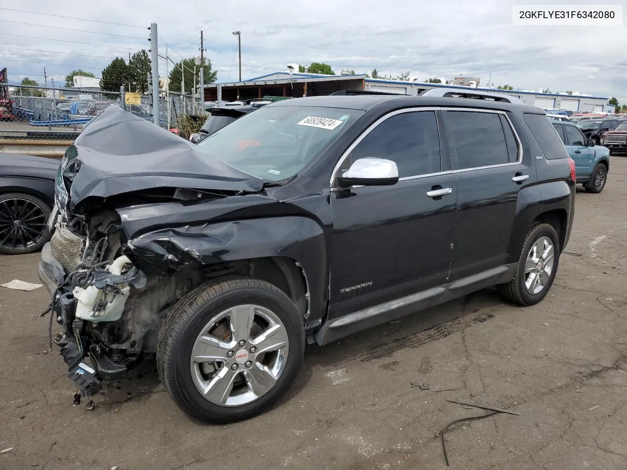 2015 GMC Terrain Slt VIN: 2GKFLYE31F6342080 Lot: 68939424