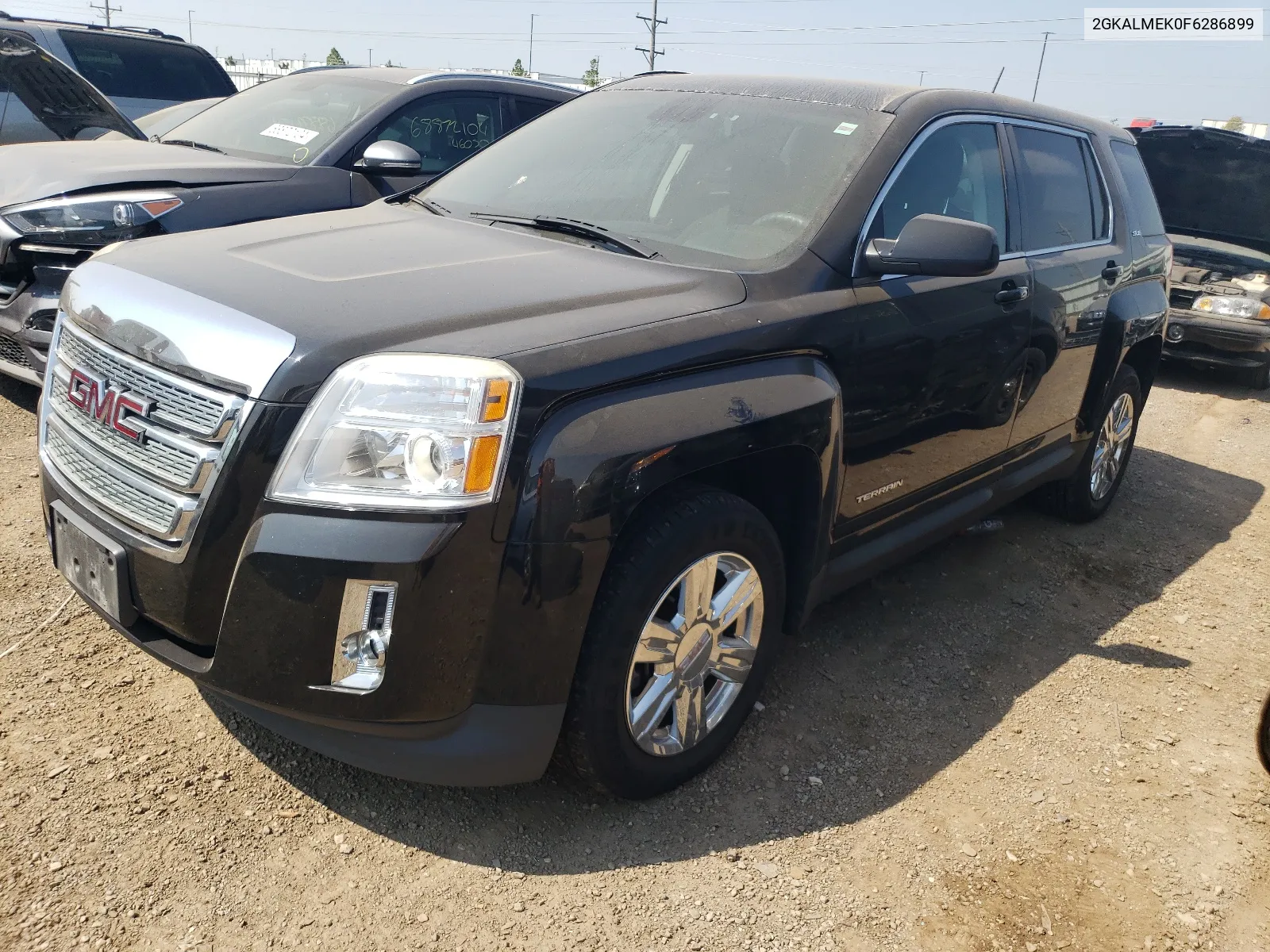 2015 GMC Terrain Sle VIN: 2GKALMEK0F6286899 Lot: 69082734