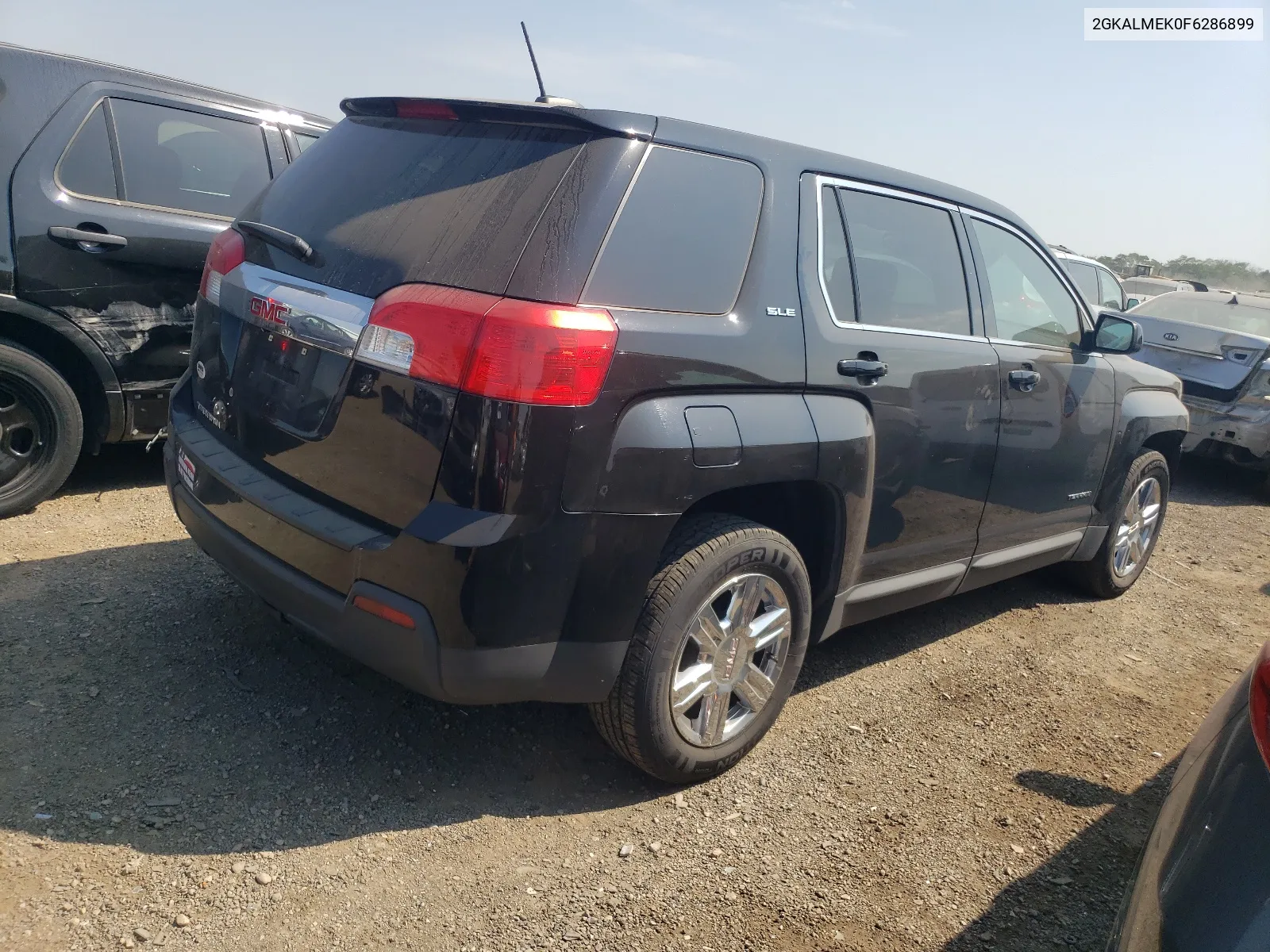 2015 GMC Terrain Sle VIN: 2GKALMEK0F6286899 Lot: 69082734