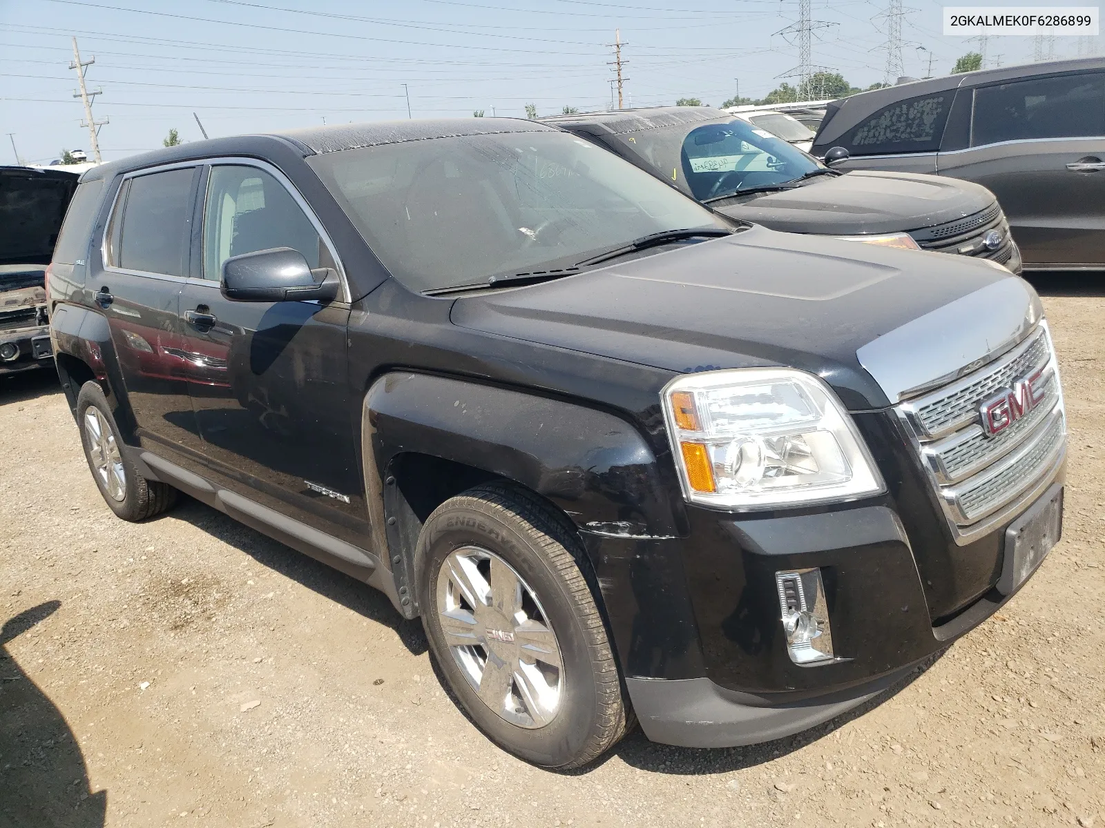 2015 GMC Terrain Sle VIN: 2GKALMEK0F6286899 Lot: 69082734