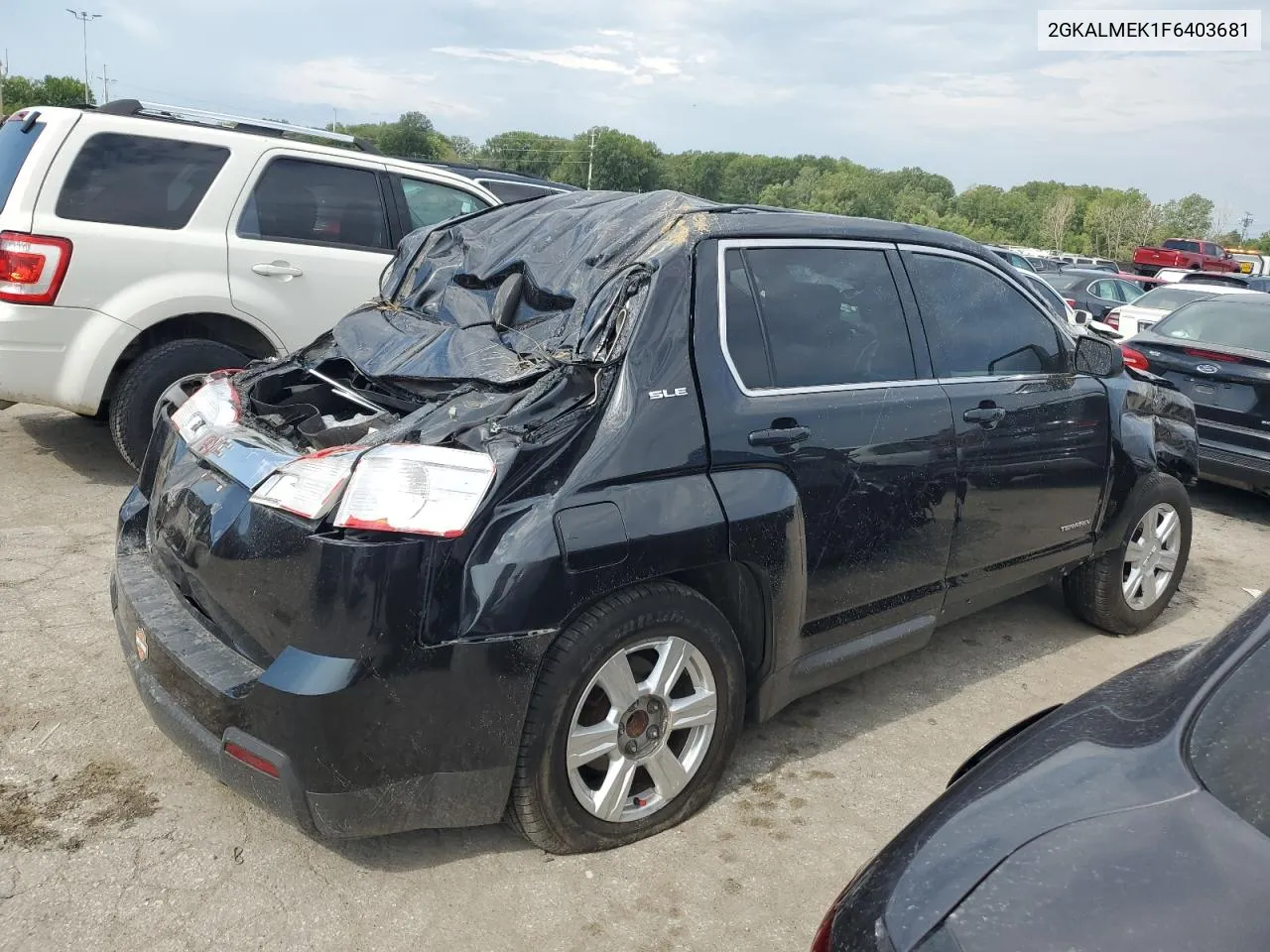 2015 GMC Terrain Sle VIN: 2GKALMEK1F6403681 Lot: 69180914