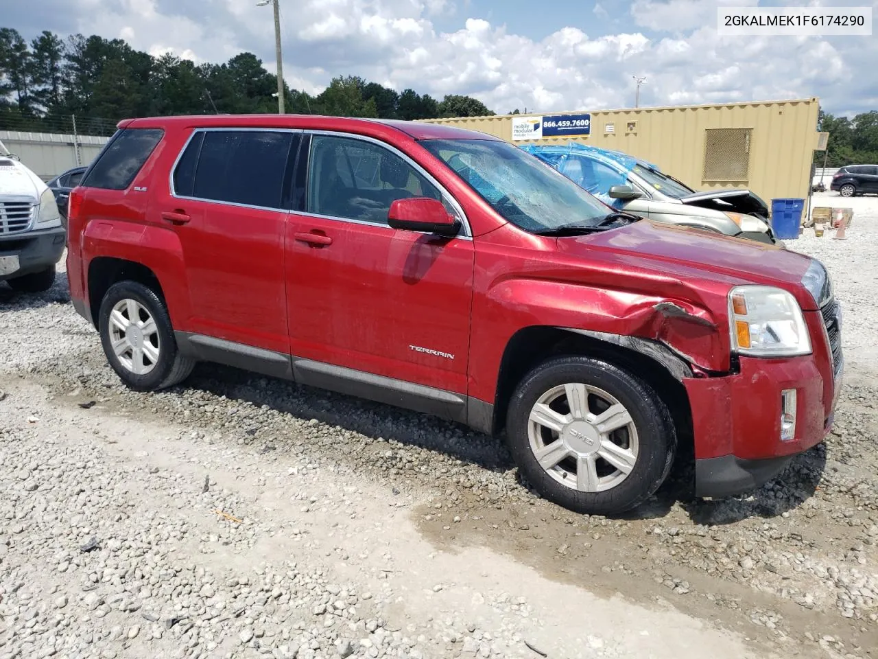 2GKALMEK1F6174290 2015 GMC Terrain Sle