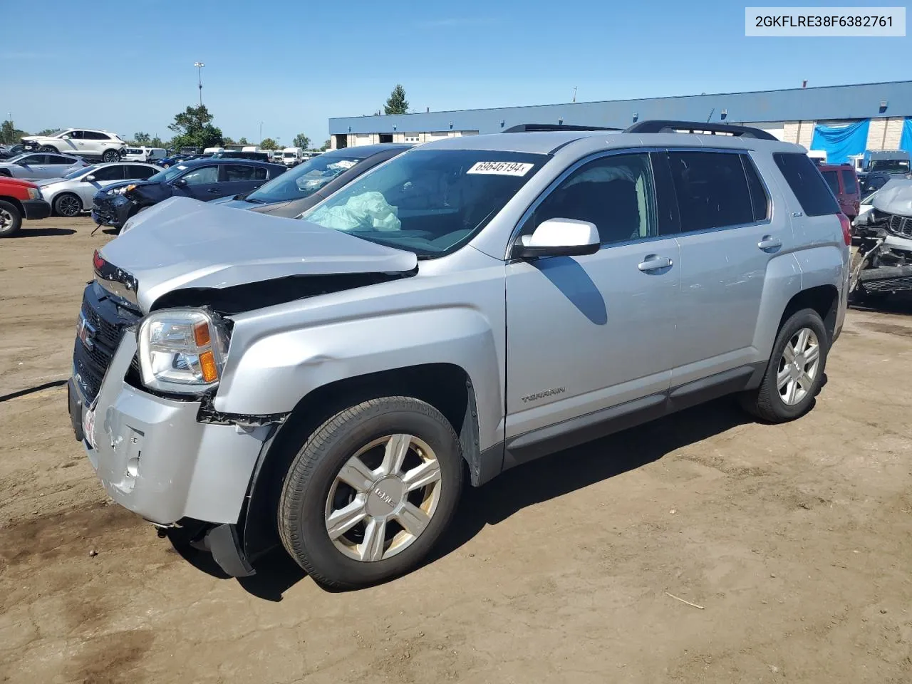 2015 GMC Terrain Sle VIN: 2GKFLRE38F6382761 Lot: 69646194