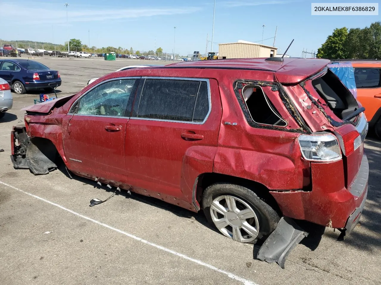 2015 GMC Terrain Sle VIN: 2GKALMEK8F6386829 Lot: 69691914