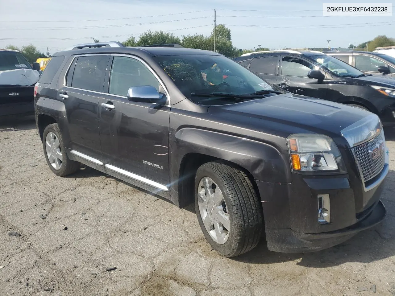 2GKFLUE3XF6432238 2015 GMC Terrain Denali