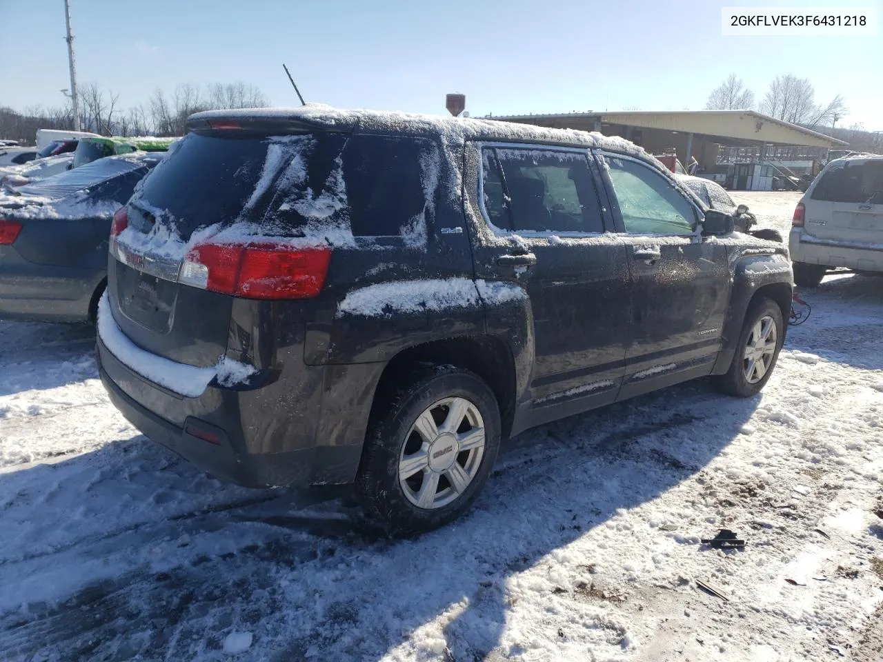 2015 GMC Terrain Sle VIN: 2GKFLVEK3F6431218 Lot: 69792444