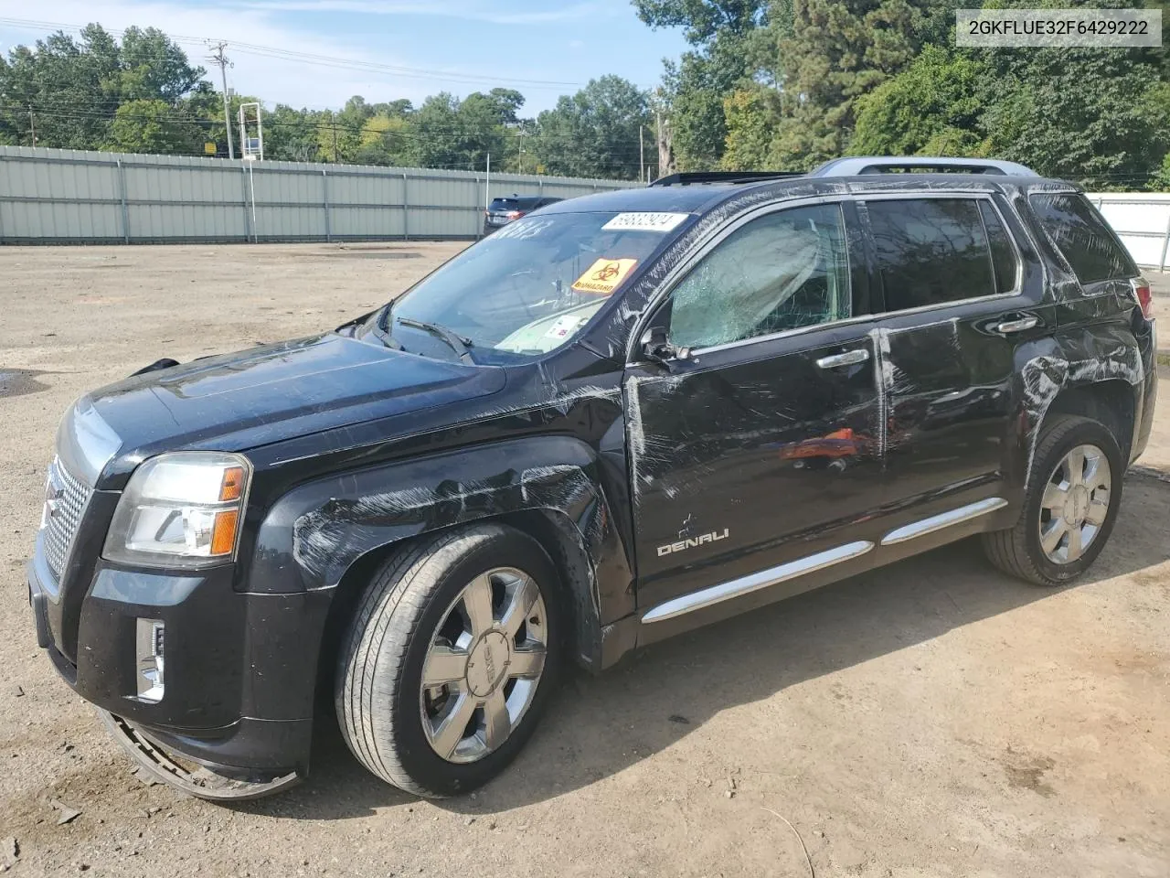 2015 GMC Terrain Denali VIN: 2GKFLUE32F6429222 Lot: 69832924