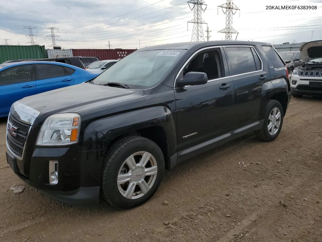 2015 GMC Terrain Sle VIN: 2GKALMEK0F6383908 Lot: 70301604