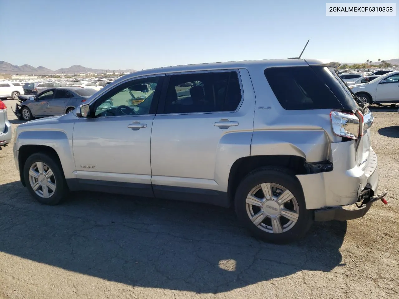 2015 GMC Terrain Sle VIN: 2GKALMEK0F6310358 Lot: 70465324