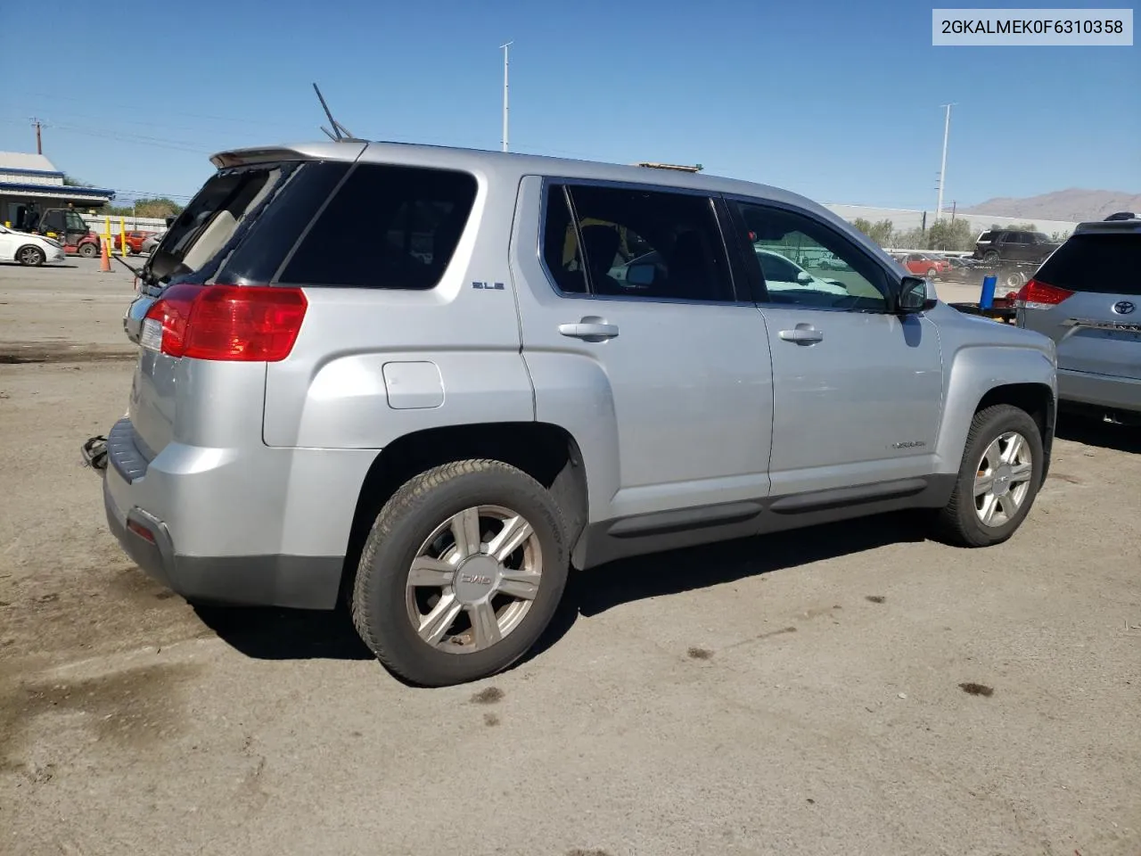 2015 GMC Terrain Sle VIN: 2GKALMEK0F6310358 Lot: 70465324